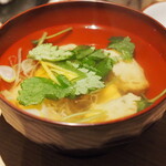 青ヶ島屋 - とび魚のつみれ汁