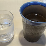 たつや - 右焼酎ストレート&チェイサー。