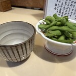 たつや - 枝豆、ほかほかー。