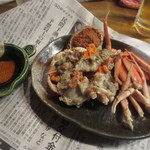 立ち呑みのさのや - せこ蟹 1杯 380円(2014.11.29)