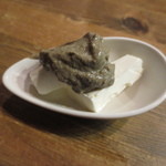 立ち呑みのさのや - カニみそとクリームチーズ 200円(2014.11.29)