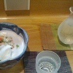 141126新潟　暁　お通しと越の景虎