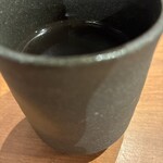熱烈カルビ - 食後の温かいお茶