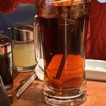 熱烈カルビ - ウーロン茶（クーポン使用）