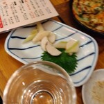 青樹 - 山芋、セロリ、チヂミに珍しい『白霧』