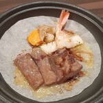 シーサイドダイニング宮島八景 - 陶板焼き