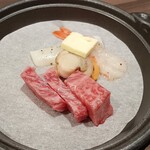 シーサイドダイニング宮島八景 - 陶板焼き