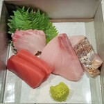 シーサイドダイニング宮島八景 - お造り４種盛り