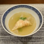 虹吉 - シラサエビのワンタン