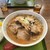 ラーメン 亜里沙 - 料理写真:味噌チャーシュー麺の大盛り。ウィズライス。卓上の一味と胡椒を必ず