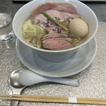 宍道湖しじみ中華蕎麦 琥珀 - 特上塩中華そば
