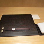 神保町 傳 - テーブルセッテイング。これがノーマルです。