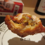 神保町 傳 - 今回はクミンの風味のするジャガイモ（インカのめざめ）、アーモンド、黒トリュフなどが。