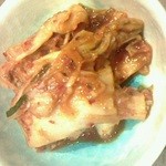 焼肉 鶯谷園 - 141130東京　鶯谷園　キムチ