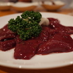 炭焼 金竜山 - レバー ＠1,000円×2 2014.12.x