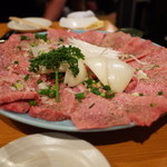 炭焼 金竜山 - <お替り>上タン塩 @3,000円×4 2014.12.x