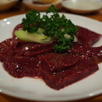 炭焼 金竜山 - <お替り>レバー ＠1,000円×2 2014.12.x