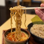 麺屋 湊 - 担々つけ麺　1030円　＋　麺大盛　130円