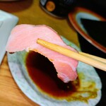 丸山鮮魚店 - 脂がのっていて、美味しいです　!(^^)!