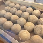 金熊温泉 明日香荘 - 野沢菜入り灰焼きおやきおから　250円