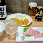 丸山鮮魚店 - 今日の夕食です。