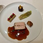 ロオジエ - 肉料理：山形県産金華豚のロティ