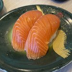 くるくる寿司 ほがらか亭 - 福井サーモン