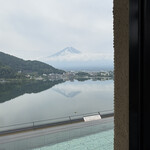 風のテラスKUKUNA - ホテル最上階に露天風呂があって、目の前が富士山！