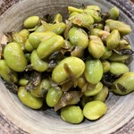 海味焼 酒場 〇上水産 - お通し@330×2