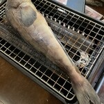 海味焼 酒場 〇上水産 - 灰干しホッケ半身@769