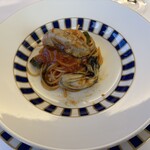リストランテ・マッサ - スパゲティーニ　牡蠣と九条葱のトマトソース