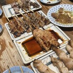 もつ焼き 大統領 支店 - 