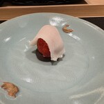 鮨 こん藤 - 自家製いちご大福　◎