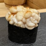 鮨 こん藤 - 鱈の白子炙り