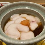 鮨 こん藤 - 鱈の白子（北海道）　◎