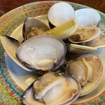 魚料理 常陸 - 焼き蛤