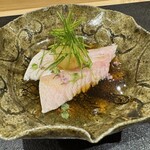 鮨 こん藤 - 鰤（石川・能登） 冷しゃぶ　◎