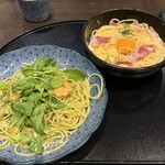 洋麺屋五右衛門 - 料理写真:■ハーフ&ハーフCサラダセット¥1,730