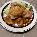 グリルニューコトブキ - ポーク生姜焼き定食