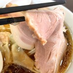 中華そば イデタ - チャーシュー大きくて美味しいです！