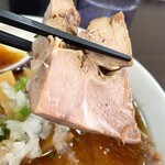 中華そば イデタ - 特製そばはチャーシューが2種類。