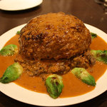 ジャンジャンブル - ハンバーグです。