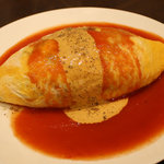 ジャンジャンブル - 牛そぼろのオムライスです。