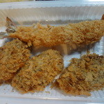 和幸 - 料理写真:天然車海老フライ、牛タンシチューコロッケ