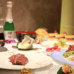 锦阁樱海日本铁板烧料理 - クリスマスコース