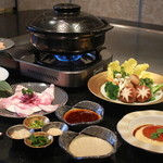 锦阁樱海日本铁板烧料理 - 冬のプランしゃぶしゃぶ388元