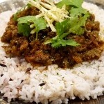 ラム肉のカレー