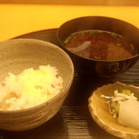 花見小路 - サツマイモのごはんと赤出汁