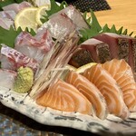 酒 炭焼 きよ - 刺し盛5種（２人前）