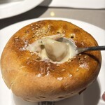 マトリョーシカ - オムライスとつぼ焼き(栗ときのこのつぼ焼き)